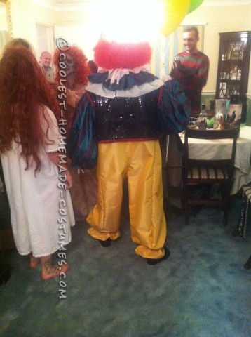 Coolest Homemade Pennywise the Clown Costume