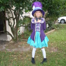 Coolest Mad-Hatter Costume for a Tween Girl