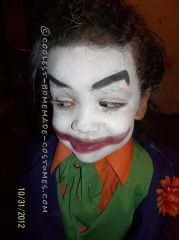 Coolest Old School Joker Costume for a Child