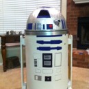 Coolest Homemade R2D2 Costume for Kids
