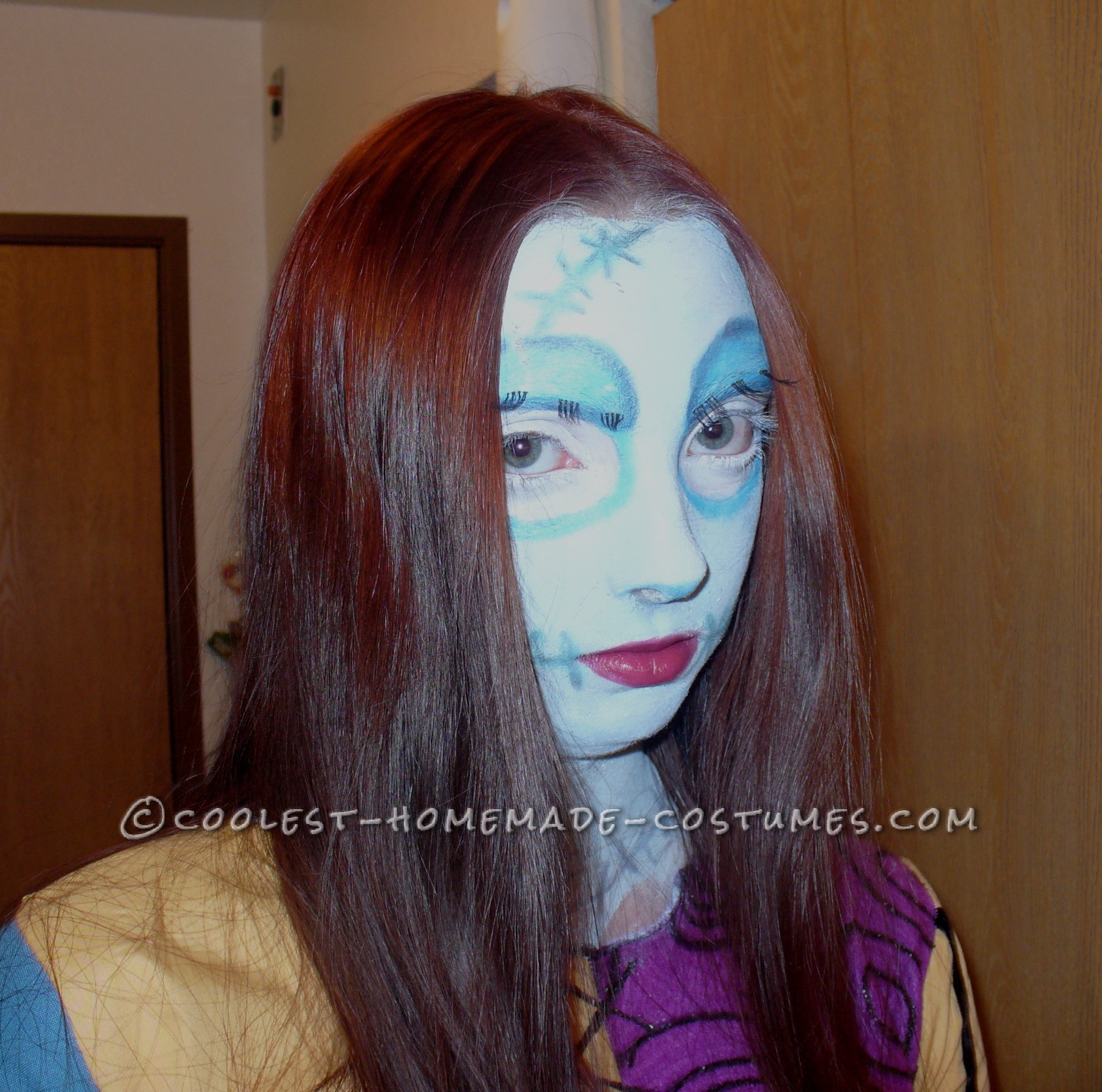 Coolest Homemade Sally from Nightmare Before Christmas Costume