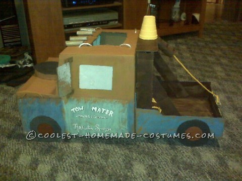 Coolest Homemade Tow Mater Truck Costume