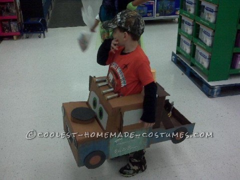 Coolest Homemade Tow Mater Truck Costume