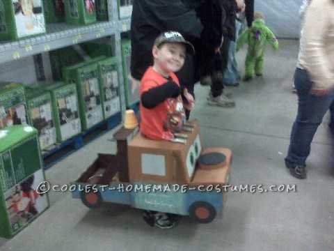 Coolest Homemade Tow Mater Truck Costume