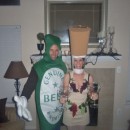 Beer and Wine Couple Costume Inspired by SNL Liquorville Sketch