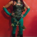 Homemade Woman's Poison Ivy Costume
