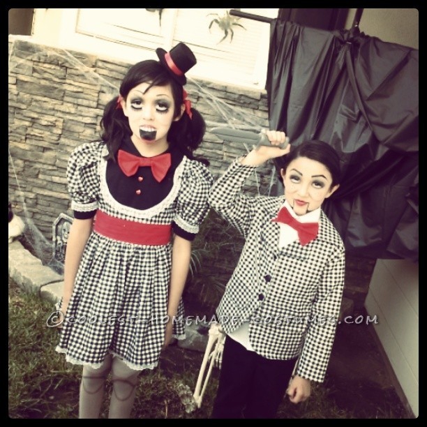 Creepy Ventriloquist Doll Costumes