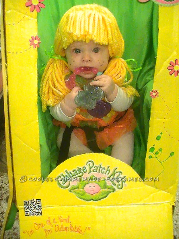 Cutest Cabbage Patch Doll for a Baby in a Stroller Costume