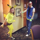 Cutest Couples Costume: Ash Ketchum and Pikachu