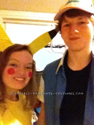Cutest Couples Costume: Ash Ketchum and Pikachu