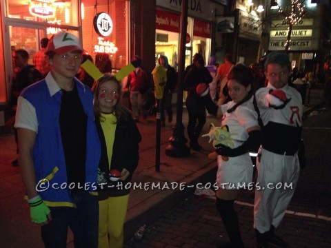 Cutest Couples Costume: Ash Ketchum and Pikachu