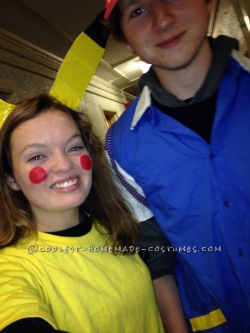 Cutest Couples Costume: Ash Ketchum and Pikachu