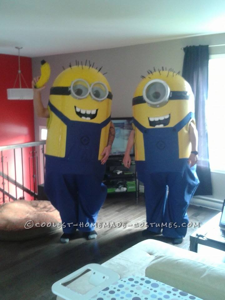 Coolest Homemade Despicable Me Minions Costume