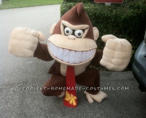 Handmade Donkey Kong Costume