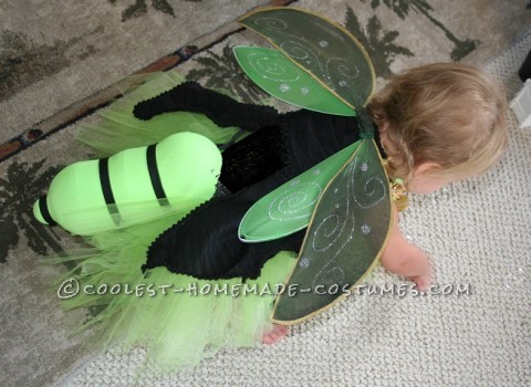 Easy and Amazing Homemade Lighted FireFly Costume for Anyone