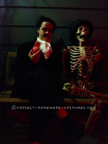 Easy and Creepy Edgar Allen Poe Costume