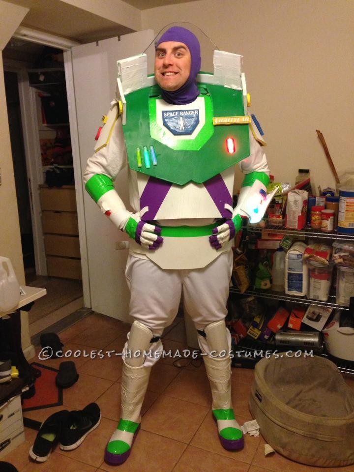 Easy and Fun Homemade Buzz Lightyear Costume