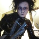 Awesome Homemade Edward Scissorhands Costume