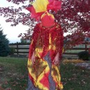 Coolest Homemade Erupting Volcano Costume Idea