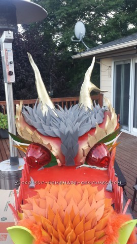 Explosive Dragon Costume