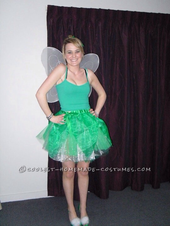 Feisty Tinkerbell Homemade Costume