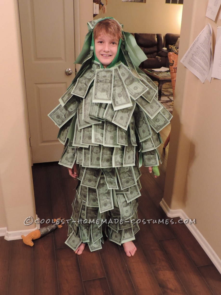 Homemade Geico Made of Money Commercial Kids Costume