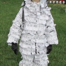 Cool Homemade Geico Money Man Halloween Costume for a Child