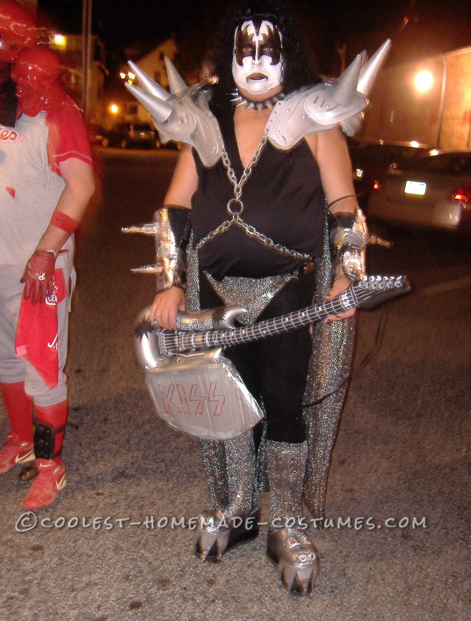 Homemade Gene Simmons Costume