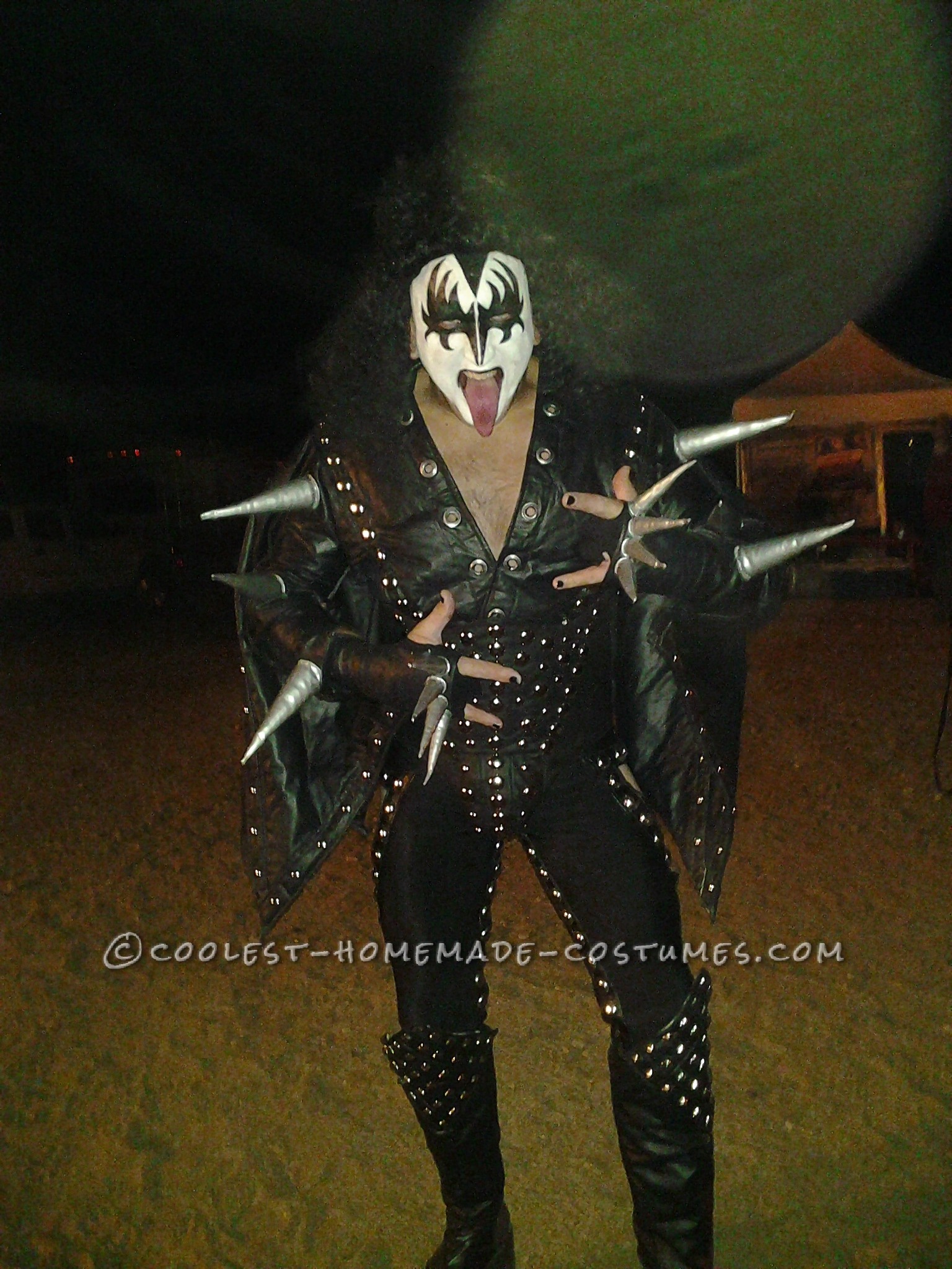 Coolest Handmade Gene Simmons Costume