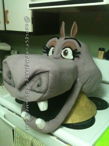 Coolest Homemade Gloria the Hippo Costume