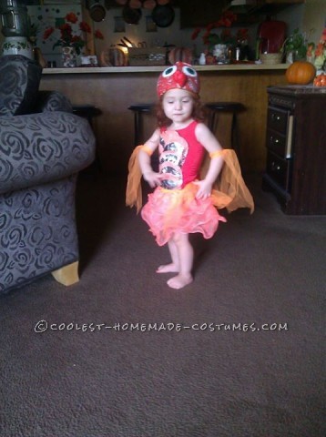 Cool Handmade Goldfish Costume for a Girl