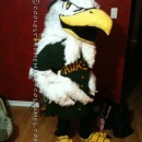 Entirely Homemade Hawkettes Mascot Costume