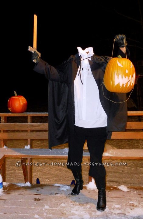 Cool Homemade Headless Horseman Adult Costume