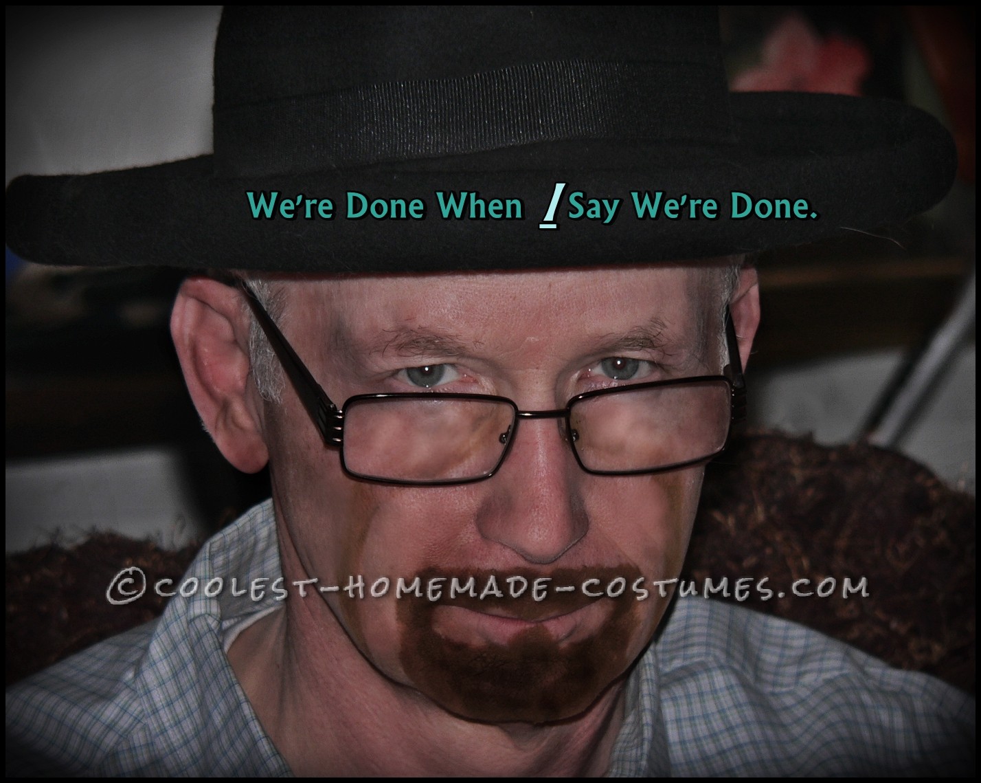 Homemade Costume from Breaking Bad - Heisenberg is REAL!