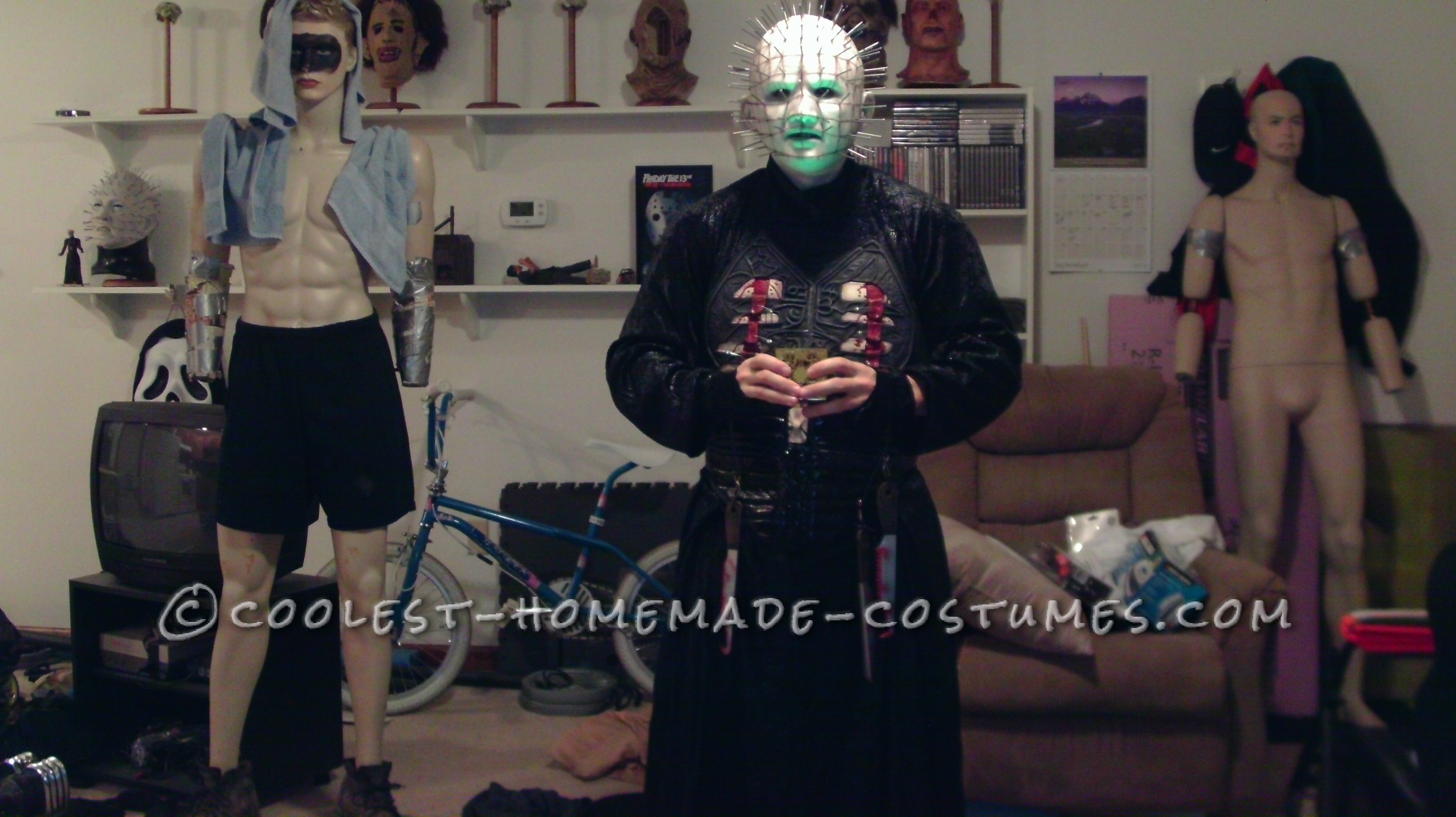 Coolest Homemade Hellraiser Pinhead Costume