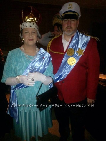 Regal Couple Costume Idea: Her Royal Majesty Queen Elizabeth II and His Royal Highness Prince Phillip