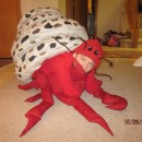 Coolest Homemade Hermit Crab Halloween Costume Idea