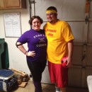 Hilarious, Easy Dodgeball Couple Costumes!