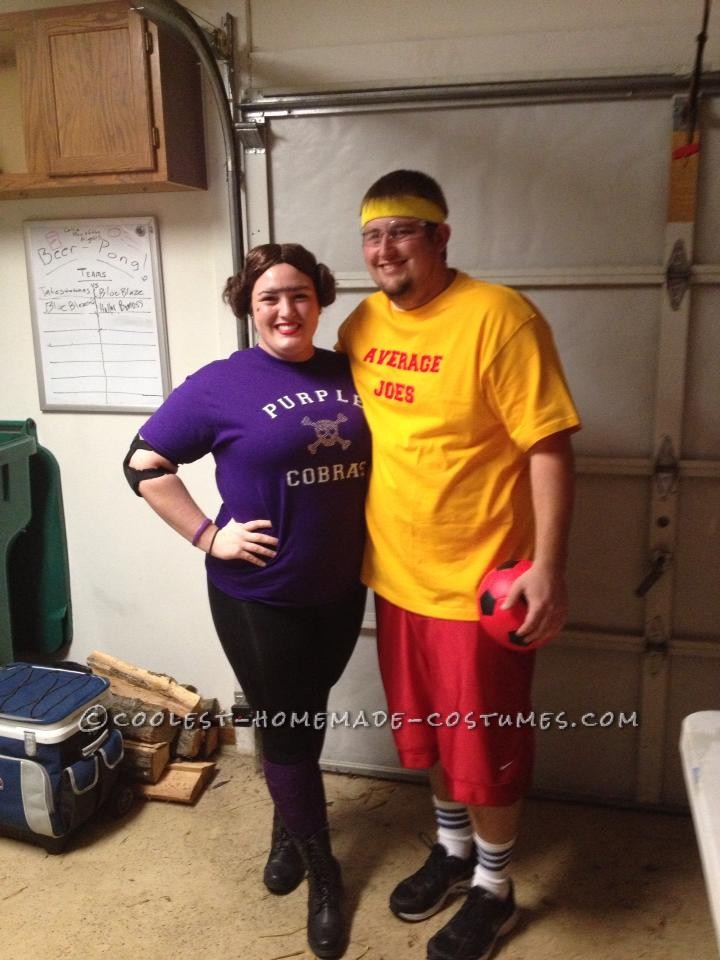 Hilarious, Easy Dodgeball Couple Costumes!