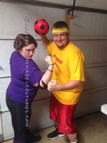 Hilarious, Easy Dodgeball Couple Costumes!