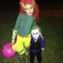 Coolest Brother/Sister Poison Ivy and Joker DIY Costumes