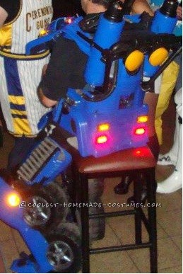 Coolest Homemade Transformer Costume - AKA Wrangler!