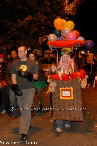 Cool Homemade Hot Air Balloon Aviator Costume