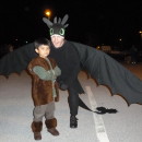 Father/Son DIY Costume: How to Train Your [Husband to be a] Dragon, and His Trainer!
