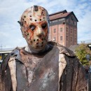 Scary Homemade Jason Voorhees Costume from Freddy vs. Jason