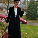 Last-Minute Homemade Mary Poppins Costume (That Didn't Cost a Penny!)
