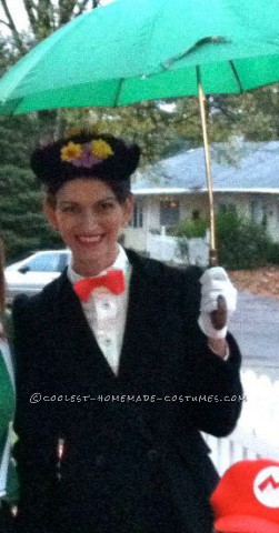 Last-Minute Homemade Mary Poppins Costume (That Didn't Cost a Penny!)