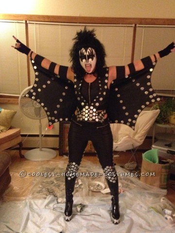 Cool Homemade KISS Group Halloween Costume