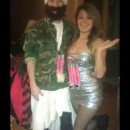 Last Minute DIY Osama Bin Ladin and His Homemade Bomb Costume