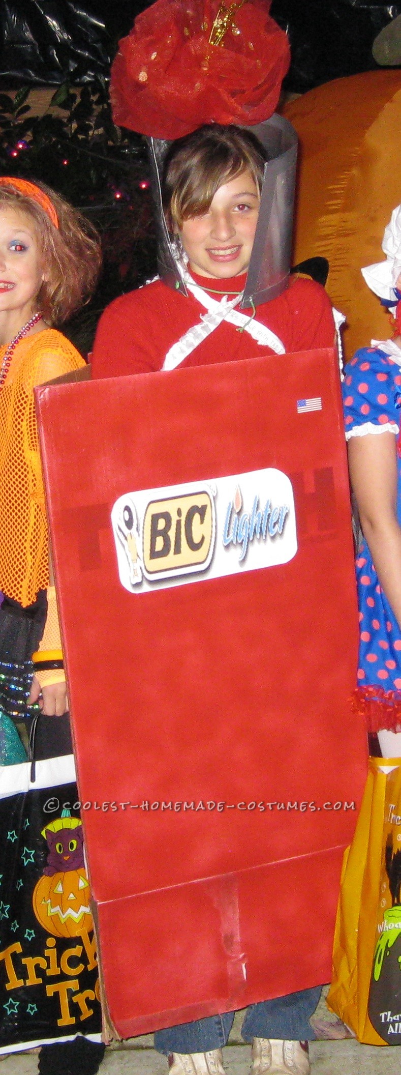 Last-Minute Homemade Costume Idea: Bic Lighter